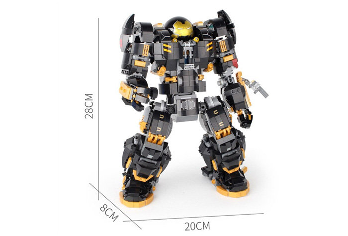Конструктор JiSi Bricks (Decool) Black Hulk Buster — MK41