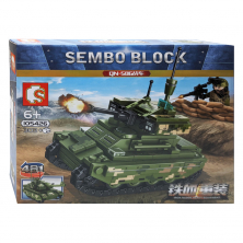 Конструктор Sembo Block Боевая машина огневой поддержки QN-506