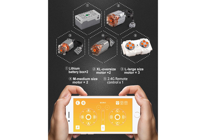 Конструктор Mould King Внедорожный лесовоз 8х8 (Аналог Лего Техник MOC 15805)