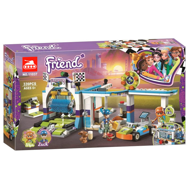 Конструктор аналог Lego Friends 41350 Автомойка