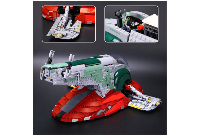 Конструктор Lion King (Lepin) аналог Lego Star Wars 75060 Звездолёт Бобы Фетта Слэйв I