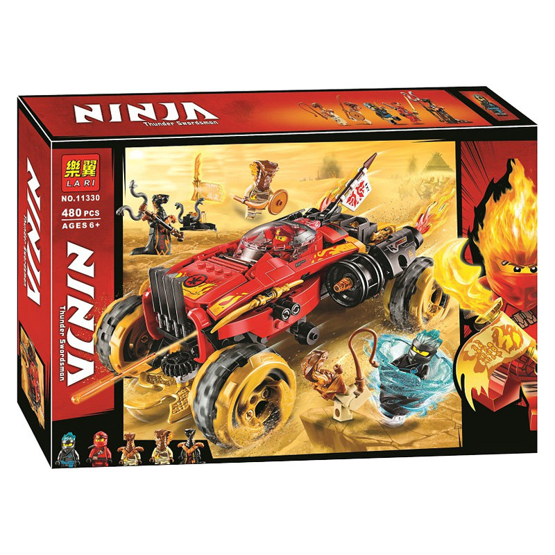 Конструктор LARI аналог Lego Ninjago 70675 Внедорожник Катана 4x4