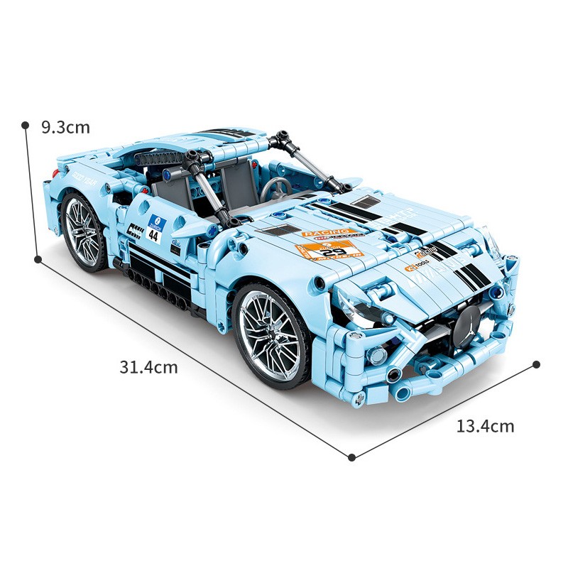 Конструктор GBL Суперкар Blue Devil GT
