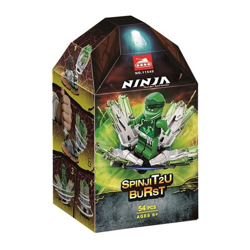 Конструктор аналог Lego Ninjago 70687 Шквал Кружитцу - Ллойд