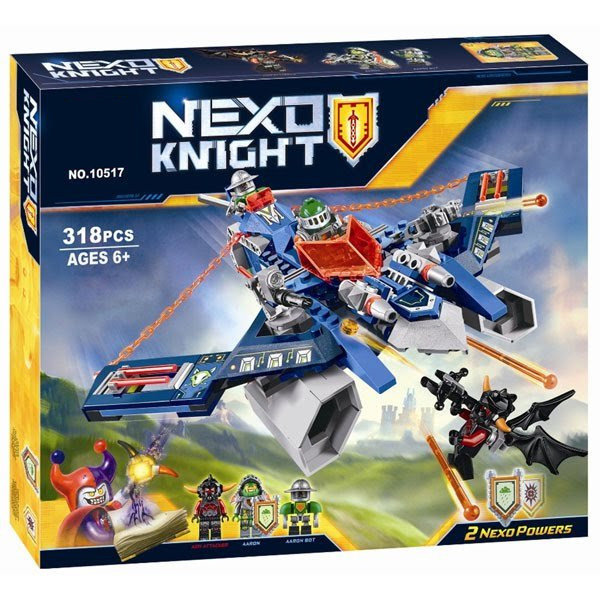Конструктор BELA аналог Lego Nexo Knights 70320 Аэро-арбалет Аарона
