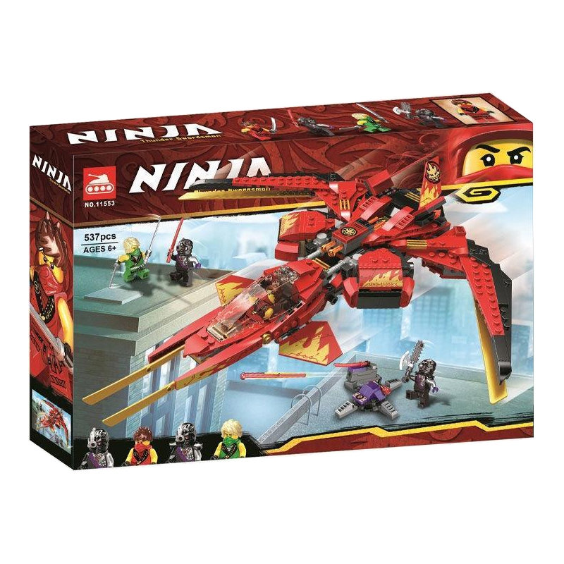 Конструктор аналог Lego Ninjago 71704 Истребитель Кая