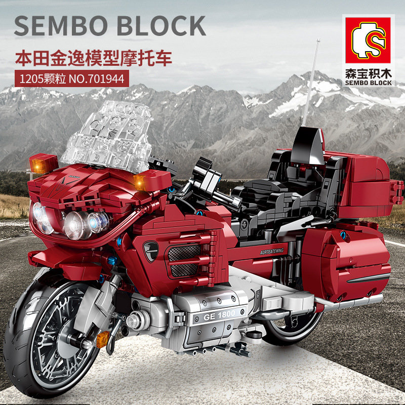Конструктор Sembo Block Мотоцикл Honda