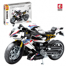 Конструктор Sembo Block Спортивный мотоцикл BMW S1000TT