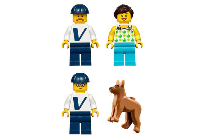 Конструктор LARI аналог LEGO 10268 Ветряная турбина Vestas