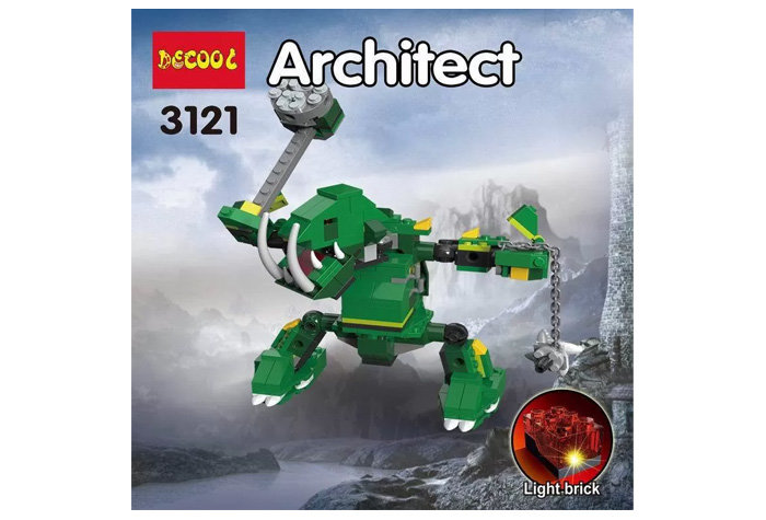 Конструктор Decool аналог LEGO 4894 Мифические создания (8 в 1)