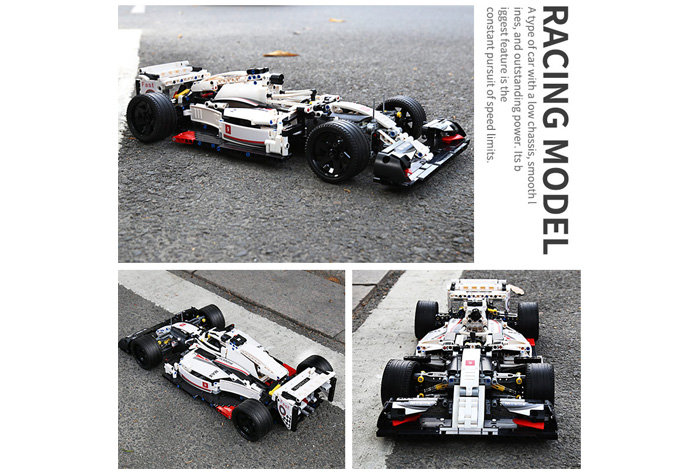 Конструктор Mould King Болид «Формула-1» (Аналог Лего Техник MOC 31313)