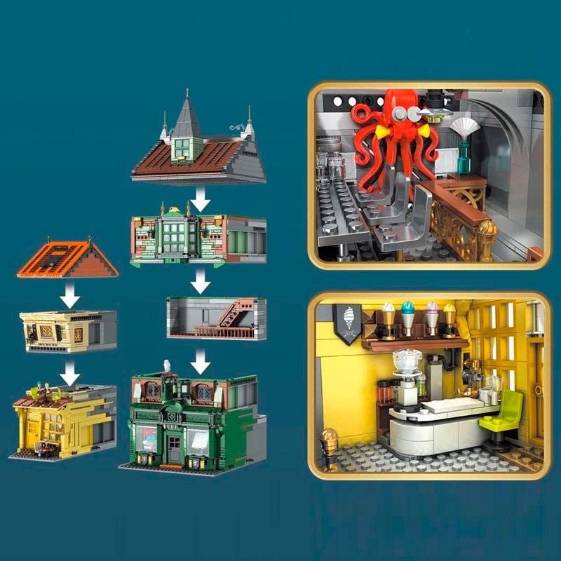 Конструктор Mould King Магазин магических книг