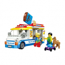 Конструктор аналог Lego City 60253 Грузовик мороженщика