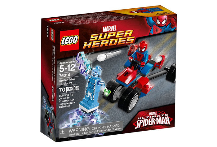 Конструктор LEGO Super Heroes Спайдер-Трайк против Электро