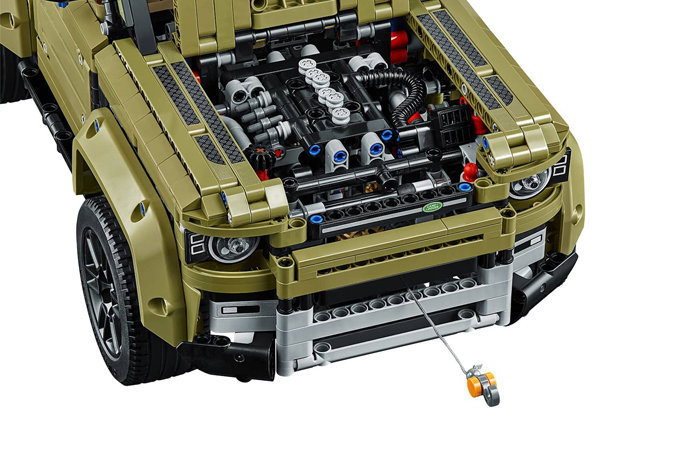 Конструктор JiSi Bricks (Decool) аналог Lego Technic 42110 Land Rover Defender