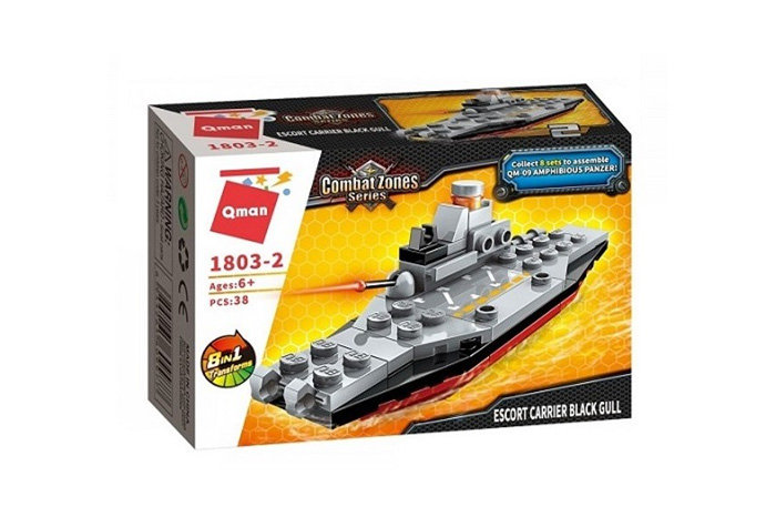 Конструктор Qman (Enlighten Brick) Корабль сопровождения