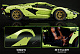 Конструктор Mould King Спорткар Lamborghini Sian FKP 37 (зелёный) RC Version