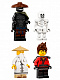 Конструктор аналог Lego Ninjago 70608 Битва Гармадона и Мастера Ву
