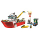 Конструктор BELA аналог Lego City 60109 Пожарный катер