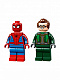 Конструктор KSZ аналог Lego Super Heroes 76198 Битва роботов: Человек-Паук против Доктора Осьминога