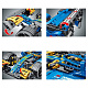 Конструктор MORK Гоночный болид F1 Blue Equation Racing