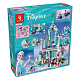 Конструктор Queen аналог Lego Disney Princess 41148 Волшебный ледяной замок Эльзы