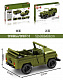 Конструктор Sembo Block Пекинский автомузей: Военный внедорожник BJ212