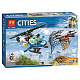 Конструктор LARI аналог Lego City 60207 Воздушная полиция: погоня дронов