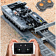 Конструктор Mould King Танк Ultimate Abrams с мостовым слоем AVLB на радиоуправлении