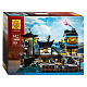 Конструктор Lion King аналог Lego Ninjago 70657 Порт НИНДЗЯГО Сити