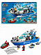 Конструктор аналог Lego City 60277 Катер полицейского патруля