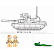 Конструктор Sluban Основной боевой танк Abrams M1A2 SEP V2