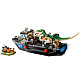 Конструктор аналог Lego Jurassic World 76942 Побег барионикса на катере
