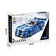 Конструктор Panlos Brick Спорткар Nissan GT-RR36