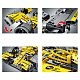 Конструктор MORK Гоночный болид F1 Yellow Equation Racing