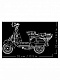Конструктор Icons 10298/96800 Скутер Vespa 125 Мотороллер