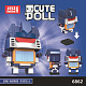 Конструктор JiSi Bricks (Decool) Персонаж Cute Doll - Sonic Warrior
