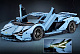 Конструктор Mould King Спорткар Lamborghini Sian FKP 37 (голубой) Manual Version