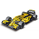 Конструктор MORK Гоночный болид F1 Yellow Equation Racing