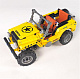 Конструктор Xingbao Желтый Jeep Wrangler Offroad