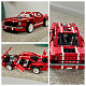 Конструктор Xingbao аналог Lego MOC 1352 Красный muscle car Chevrolet Camaro SS