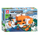 Конструктор аналог Lego Minecraft 21178 Лисья хижина