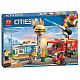 Конструктор LARI аналог Lego City 60214 Пожар в бургер-кафе