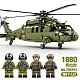 Конструктор Sembo Block Многоцелевой военный вертолёт Z-20