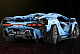 Конструктор Mould King Спорткар Lamborghini Sian FKP 37 (голубой) Manual Version
