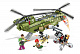 Конструктор Sembo Block Боевой вертолёт