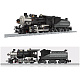 Конструктор Jie Star Паровоз Southern Pacific CN 5700