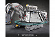 Конструктор Mould King Экскаватор Liebherr - Terex RH400 (Аналог Лего Техник 42100)