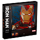 Конструктор аналог Лего Арт 31199 Картина Железный человек - Marvel Studio