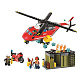 Конструктор BELA аналог Lego City 60108 Пожарная команда быстрого реагирования